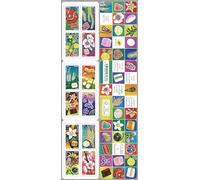Générique Lot de carnet de 12 Timbres thématiques illustrés - Fleurs et Douceurs - Émission 2022 - Collection philatélique