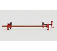 Générique Lot de colliers de serrage 1600 mm 3/4 pour menuiserie, métal, collage, tube très résistant Rouge