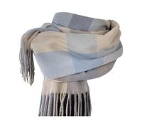 Générique Lot De Quatre hiver écharpe classique écharpe chaude douce grande couverture châle écharpes Perle Avec Pendentif (Blue, A)