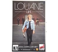 Générique LOUANE - Chambre 12 - en Concert - 40x60cm Affiche/Poster