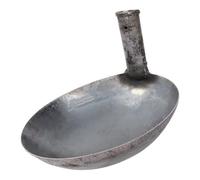 Générique Louche à Eau en Fer Épais Grosse Taille 13,5 Cm, Cuillère à Eau Réutilisable Robuste Cuisine et Jardin, Ustensile Cuisine Polyvalent pour Arroser et Puiser L'eau