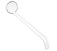 Générique Louche à Sauce en Polycarbonate Transparent, Cuillère de Service à Long Manche Ergonomique, Louche à Soupe Multifonction pour Buffet et Restauration, Ustensile Cuisine Léger