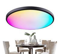 Générique Loucles de plafond encastrées, plafond de montage à chasse d'eau | LAMPE DIMMABLE 4 Modes LEMPLAY LEMINE LED,Éclairage de cuisine Changer la couleur du à chasse d'eau pour chambre à coucher