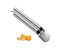 Générique Loud Double Tube Whistle, Lifeguard Safety Whistle, High-Decibel Survival Tool with Sturdy Build, Emergencys Whistles, Safety Accessory for Outdoor Camping, Hiking, Hunting, and Boating