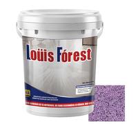 Générique Louis Forest Epoxy Floor Paint, Waterproof Epoxy Colored Sand Floor Paint,High-Gloss Marble Effect,Garage and Concrete, Indoor and Outdoor (Purple,4 kg)