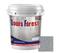 Générique Louis Forest Epoxy Floor Paint, Waterproof Epoxy Colored Sand Floor Paint,High-Gloss Marble Effect,Garage and Concrete, Indoor and Outdoor (Dark Gray,1 kg)