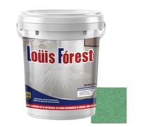 Générique Louis Forest Epoxy Floor Paint, Waterproof Epoxy Colored Sand Floor Paint,High-Gloss Marble Effect,Garage and Concrete, Indoor and Outdoor (Green,1 kg)
