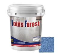 Générique Louis Forest Epoxy Floor Paint, Waterproof Epoxy Colored Sand Floor Paint,High-Gloss Marble Effect,Garage and Concrete, Indoor and Outdoor (Light Blue,1 kg)