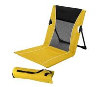 Générique Low Beach Chair Heavy Duty Lounge Seat with Storage Bag | Ergonomic Pool Lounge Chairs for Sunbathing, Tanning, Traveling, Picnic, Lawn, Outdoor, Concert, Travel, Park, Sand, Lake,