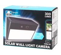 Générique LSC smartconnect Camera Surveillance WiFi Exterieure sans Fil - 2K Exterieur Batterie Panneau Solaire Intégré Étanche, PIR Détection Mouvement, Sirène et Vision Nocturne Couleur,