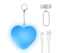 Générique Luce Borsa - Lampada LED Portatile Con Sensore Automatico 70 MAh | Lampada Da Borsa, Ricaricabile Con Attivazione Tattile,per Camera Da Casa Inverno Comodino Scrivania Tavolo