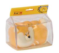 Générique Lucky Dog Shiba Follow Figurine, Fortune Charm, 4.25x3.66x3.14 inches Food Accessories, Decorative Desktop Ornament for Car Decoration, Birthday, Valentine’s Day, Display