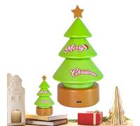 Générique Lumière de nuit de Noël - ABS Glow Bedroom Hallway Tablet Table Source Light | Décoration LED festive de la luminosité | Lampadaire décoratif des arbres pour les salles de classe de l'école