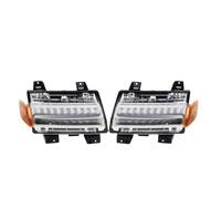 Générique Lumière de rétroviseur de voiture Clignotants Avec Feux Position Latéraux Pour Jeep Pour Wrangler Pour JL Pour Sahara Pour Rubicon 2018-2024(Clear)