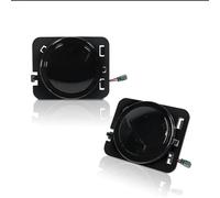 Générique Lumière de rétroviseur de voiture Feu Position Latéral Évasé Feux Position Latéraux Clignotants Pour Jeep Pour Wrangler Pour JK 2007 - 2017(Smoked Lens)