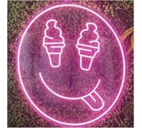 Générique lumière décorative Luminaires Panneau Néon Faites Ce Que Vous Aimez, Ivre D'amour, Pour Anniversaire