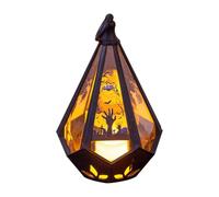 Générique Lumière d'halloween, avec Design Effrayant, 9.6x9.4x16cm, Lumières À Main De Château De Sorcière, Lanterne De Batterie Effrayante, Conception Légère, pour Pelouse, Chemin, Porche, Fête,