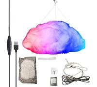 Générique Lumière | Éclairage 3D RGB Alimenté par USB pour Fixation Murale - Lampes LED | pour Salle de Jeu des Amis, Chambre à Coucher, Salon Intérieur, Bureau et Mur de la Maison
