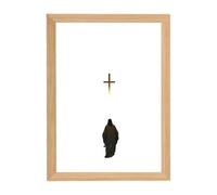 Générique Lumière Peinture Jésus | Veilleuse Inspirante de Jésus | Peinture LED Décoration Chrétienne pour Maison Chambre Église Noël Pâques Anniversaire