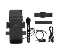 Générique Lumière pour vélo | Ensemble d'éclairage de vélo avec Lampe de Poche LED | Feux et arrière de avec klaxon, éclairage de 4 en 1, Support de téléphone de étanche, Accessoires de