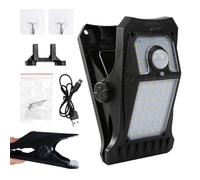 Générique Lumière solaire à clip,LED lumineuses étanches | Éclairage solaire clipable pour extérieur | pour Jardin Terrasse Clôture Balcon Allée Cour Porche