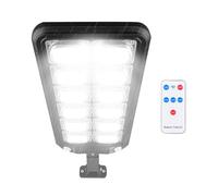 Générique Lumière Solaire Éclairage Public, Lampes Pour Terrasse Avec Télécommande, Détecteur Mouvement Luminaire pour Jardin Terrasse Cour Pelouse Parc