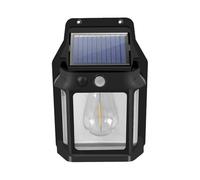 Générique Lumière solaire extérieure, applique murale solaire | Lampe de jardin extérieure étanche IP65,Lumière de jardin, lumière de patio avec 3 Modes d'éclairage, lumière de sécurité pour porche