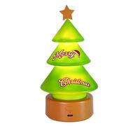 Générique Lumières D'arbre De Noël - Lampe De Bureau, Lumière De Nuit | Lampe D'arbre À Tête De Table À LED Avec Fonction De Minuterie, Décoration Hiver