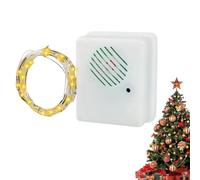 Générique Lumières d'arbre de Noël - Lumière scintillée à base de batterie de 10 mètres, lumières de la chaîne de fée | Lumière de fée pour décorations de Noël