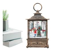Générique Lumières de Noël Boule à Neige - Boules à Neige de scène de Noël - Lanterne de Boule à de Vacances, lumières de Boules à de rotatives, à LED tourbillonnante, décorations d