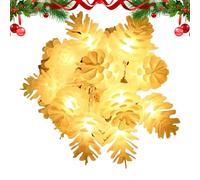 Générique Lumières De Pince De Noël - LED PINCONE STRING, BATTERIE FONCTIONNÉ | Lumière De Fée Décorative Blanche Chaude Pour L'arbre De Noël, Jardin, Patio, Camping, Décoration De Fête De Vacances