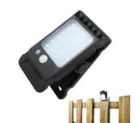 Générique Lumières Solaires à Clip Extérieur - Lumières Extérieures à Capteur Intelligent,Décoration Lampe Murale Multiples Modes pour Portail Allée Garage Jardin - Terrasse Ponton Allée