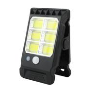 Générique Lumières Solaires à Clip,Lumière Parapluie Sécurité avec Détecteur Intelligent | Lampe 3 Modes pour Terrasse Jardin Camping Portail Parapluie Jardin Clôture - Éclairage Solaire