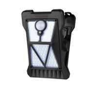 Générique Lumières Solaires pour Clôture,Lampe Clip Résistante Intempéries | Éclairage Solaire Extérieur | Cour Arrière Balcon Pelouse Allée Chemin