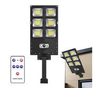 Générique Lumières Solaires pour Extérieur | Détecteur De Mouvement Avec Télécommande | Lampes LED Solaires D'Extérieur,Pour Appartement Jardin Clôture Terrasse Pelouse Allée