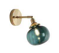 Générique Luminaire Mural Applique Murale Moderne de Style Ferme Style Industriel Vintage 1 Ampoule En Verre pour Cuisine Salon Couloir Chevet Chambre à Coucher Coiffeuse