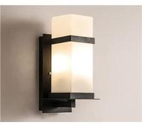 Générique Luminaire Mural Applique Murale Moderne Et Tendance En Verre Dépoli Imperméable pour Un Porche Une Cour Ou Un Balcon.