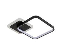 Générique Luminaire Plafonnier LED Plafonnier LED à intensité variable, design carré 20 W avec télécommande, idéal for un salon ou bureau, 3500 K-6500 K