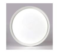 Générique Luminaire Plafonnier LED Plafonnier LED en grain de noyer 50 cm, lampe circulaire à intensité variable, éclairage décoratif d'intérieur for salon, chambre coucher(D51cm-D,Remote Dimming)