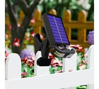 Générique Luminaire Solaire Jardin | Lumières Solaires à Clip pour Jardin | Lanterne avec Détecteur de Mouvement pour Balcon Allée Terrasse Piscine Camping Garage Arrière-Cour