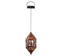 Générique Luminaires De Jardin En Métal,Lampes Lanternes Décoratives Portatives Étanches,Lumières Décoratives De Jardin En Métal | Pour Pelouse Patio Sentier Entrée Et En Plein Air Dehors