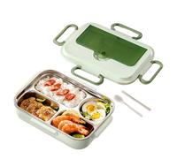 Générique Lunch Box Insulated, Portable Meal Storage Container, Consistent Heat Maintenance, Large-Capacity For School, Work, Travel, And Daily Meal Prep, 7.48x3.15x10.24 Inches