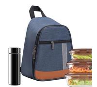 Générique Lunch Box Set, Portable Food Carrier, Reusable Meal Container, Large Capacity Pocket Lunch Box, for Adults Kids Women Men Work Travel Picnic Camping Office School Daily Use Durable