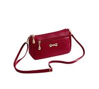 Générique Lunch Enfants Isotherme Igloo les femmes Casual Sangle réglable Sac à bandoulière Portefeuille De Bandoulière (Red, One Size)