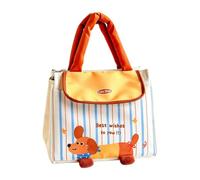 Générique Lunch Tote - Foil Lined, Large Capacity Food Bag Handle Carry