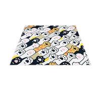 Générique Lunch Wrapping Cloth - 19.68 Inch Aluminum Foil Lining Foldable Reusable | Lunch Box Wrap Cloth | for Water Bottle Rice Ball Umbrella, Daily Commuting Fishing Outdoor Office Picnic