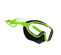 Générique Lunettes Avec Cache-nez - Silicone, 6,1x3,15 Pouces Antibuée Et Imperméables | Lunettes De Plongée En Apnée Sans Fuite Pour Âgés De 4 À 16 Ans, Équipement De Vision Sous-marine Transparent