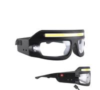 Générique Lunettes de conduite Monture ajustable avec lumière LED intégrée