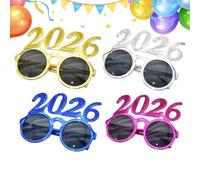 Générique Lunettes De La Nouvelle Année 2026 - Accessoires Pour Les Lunettes - Montures Élégantes Pour 2026,pour Fête, Nouvel An, Bureau, Rassemblement, Film, Cosplay, Photographie, Adultes