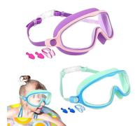 Générique Lunettes De Natation Anti-Buée et Protection UV | Masque de natation à large de vision pour junior Garçons Filles Tout-Petits Piscine Plage Été Vacances Plongée Snorkeling